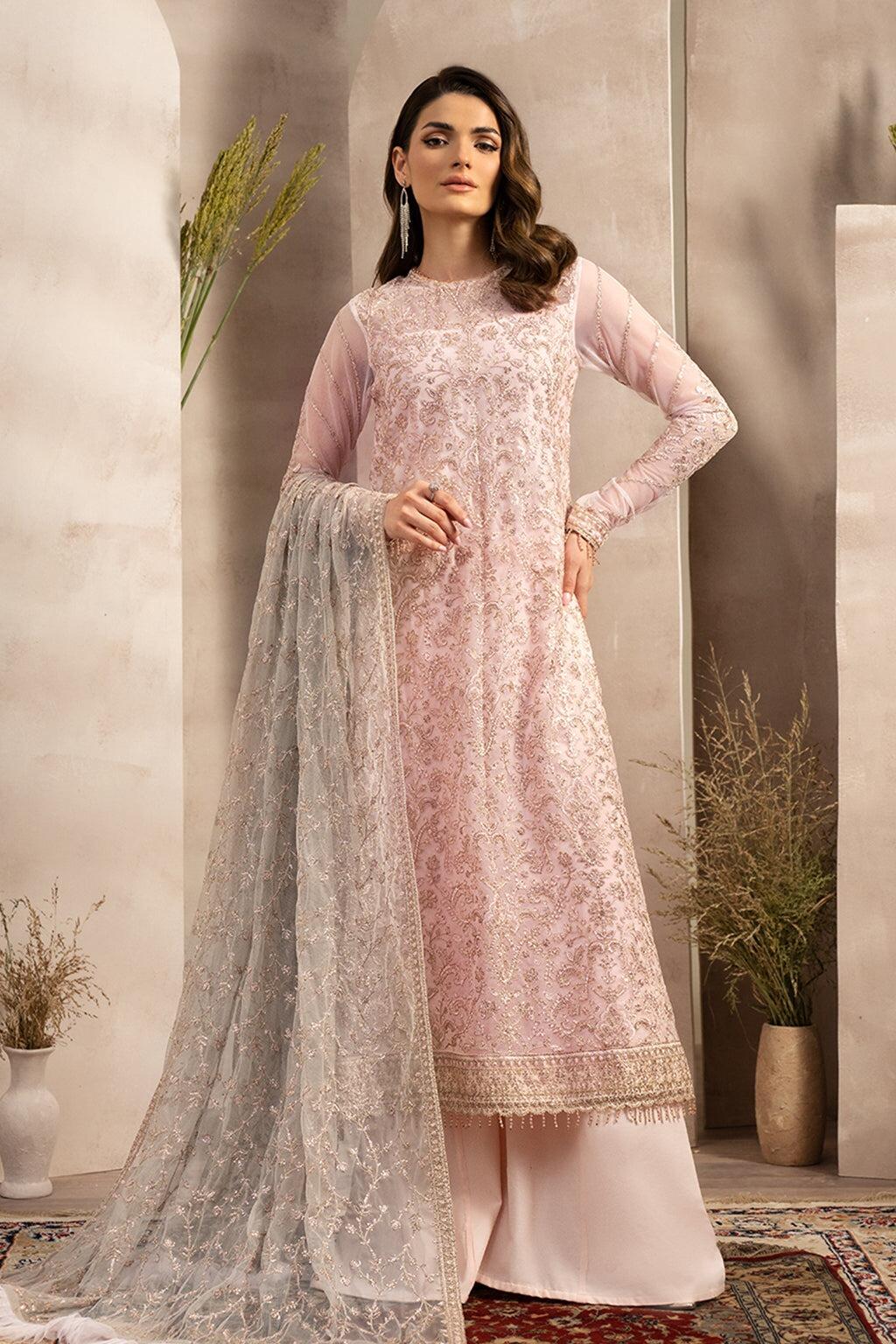 Embroidered net deals dresses pakistani