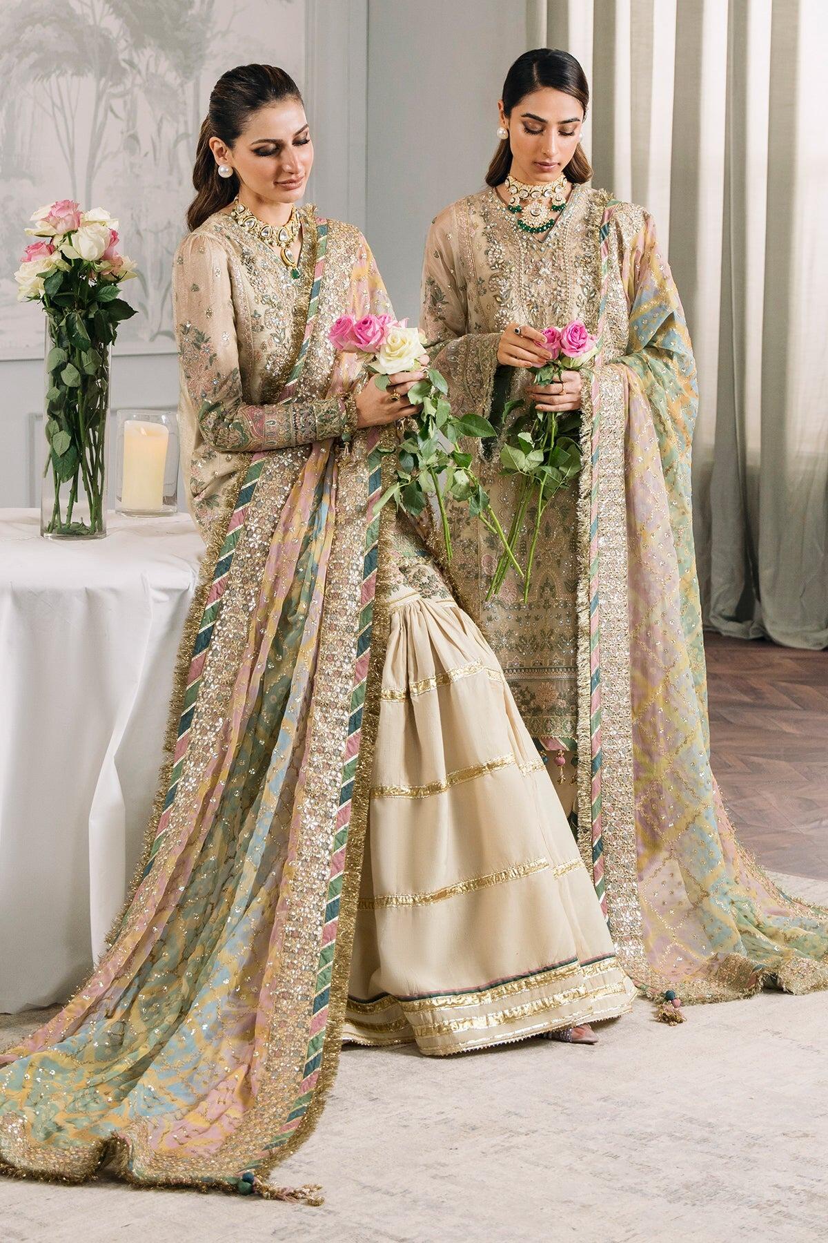 Baroque Embroidered Masuri Suits Unstitched 3 Piece BQ25UF PR- D438 - Formals Collection