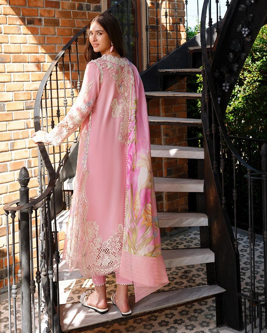Baroque Clothes Online | EL26-D01 | Eid Lawn 3 Piece Suit |