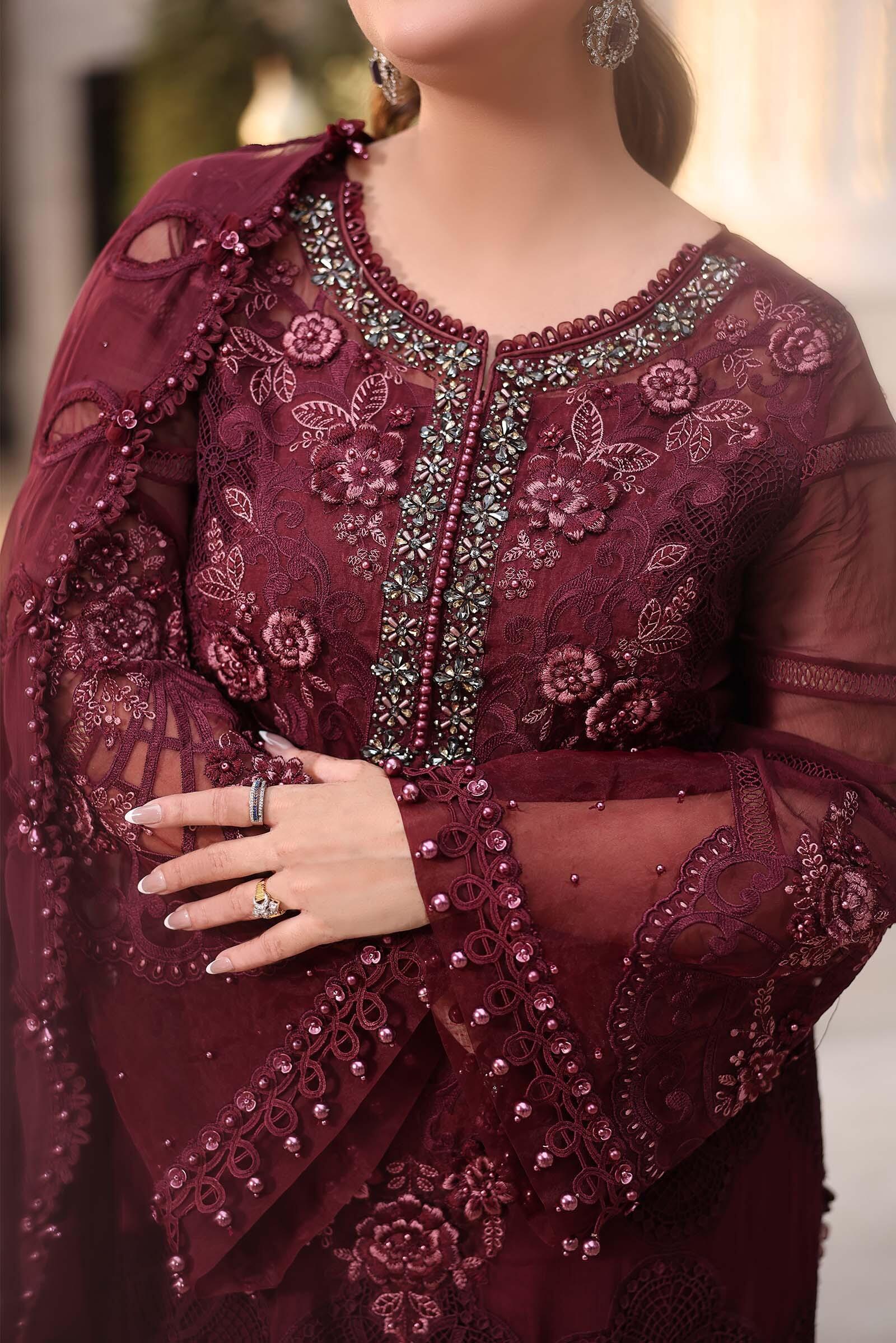 strapless open back dress Faiza Saqlain | Aleira Evening Edit 24 main image 1