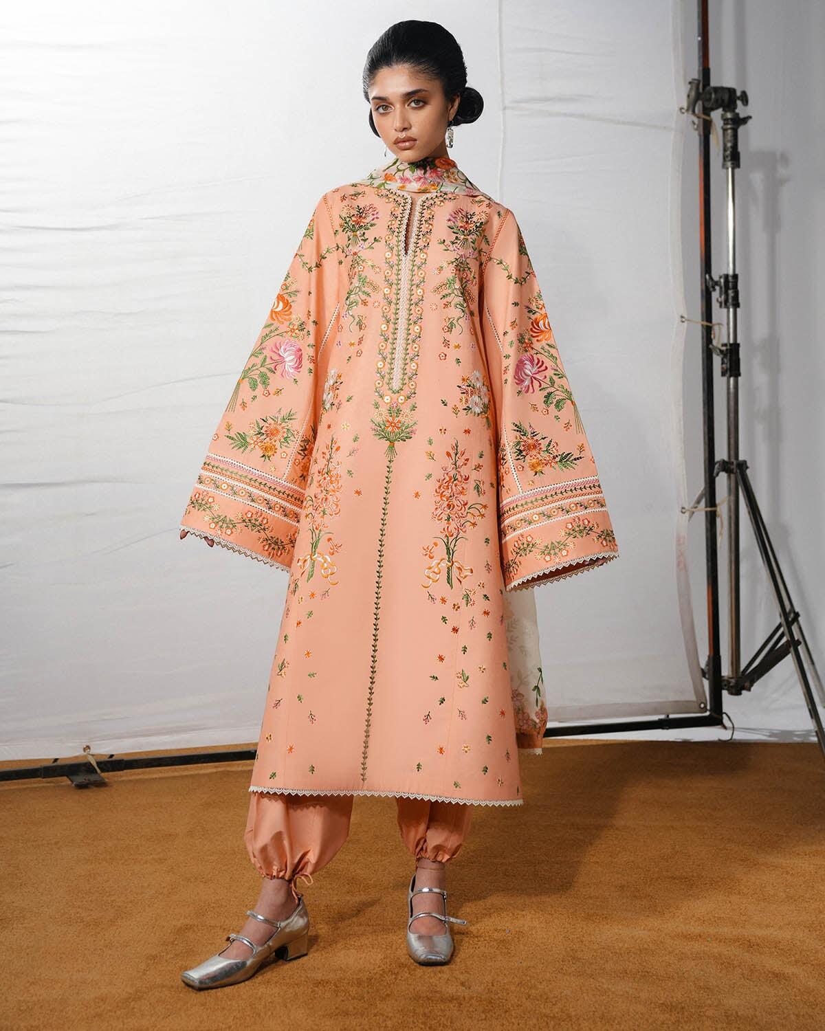 Jugnu The Reserved View by Hussain Rehar Festive Lawn Collection 2026