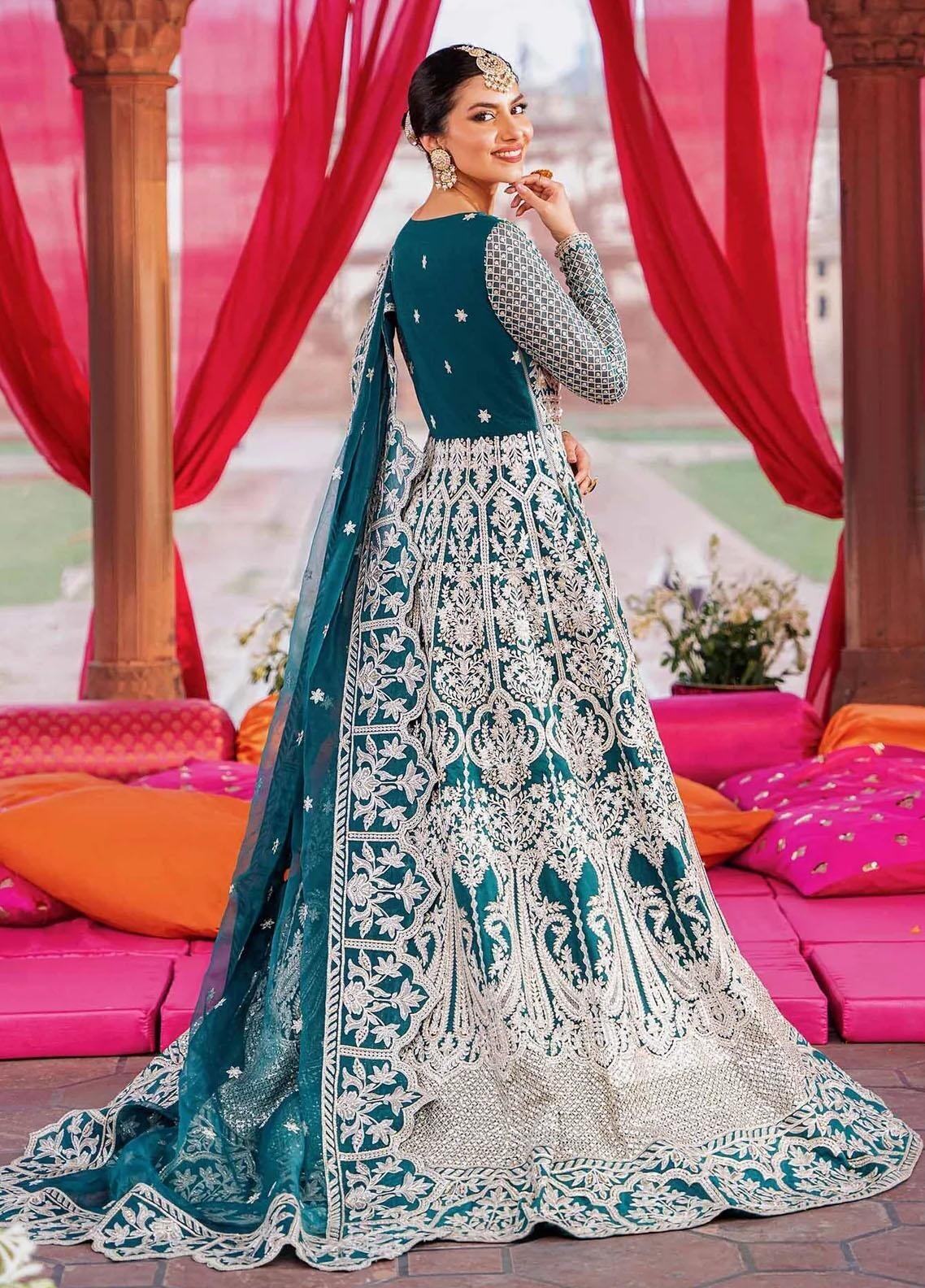 Elinor by Akbar Aslam Luxury Embroidered Net Unstitched 3 Piece Suit - Makira - AKA25ELN - Dhani - Festive Collection main image 0
