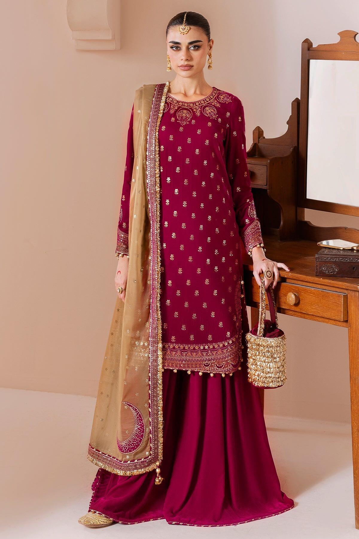 Chandani by Jazmin Luxury Velvet Formals 2025 | Pakistani Women's Partywear  Suits"
