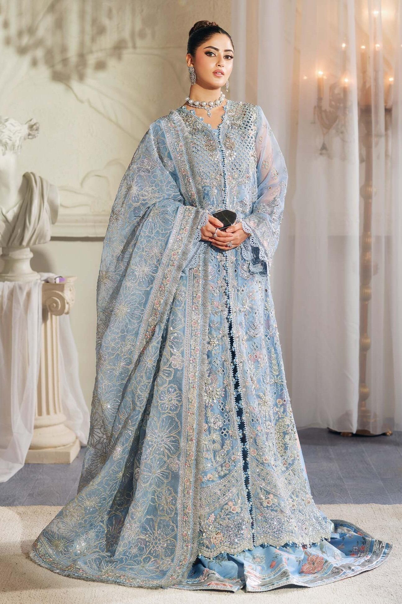 Maryam Hussain Luxury Embroidered Wedding Collection
