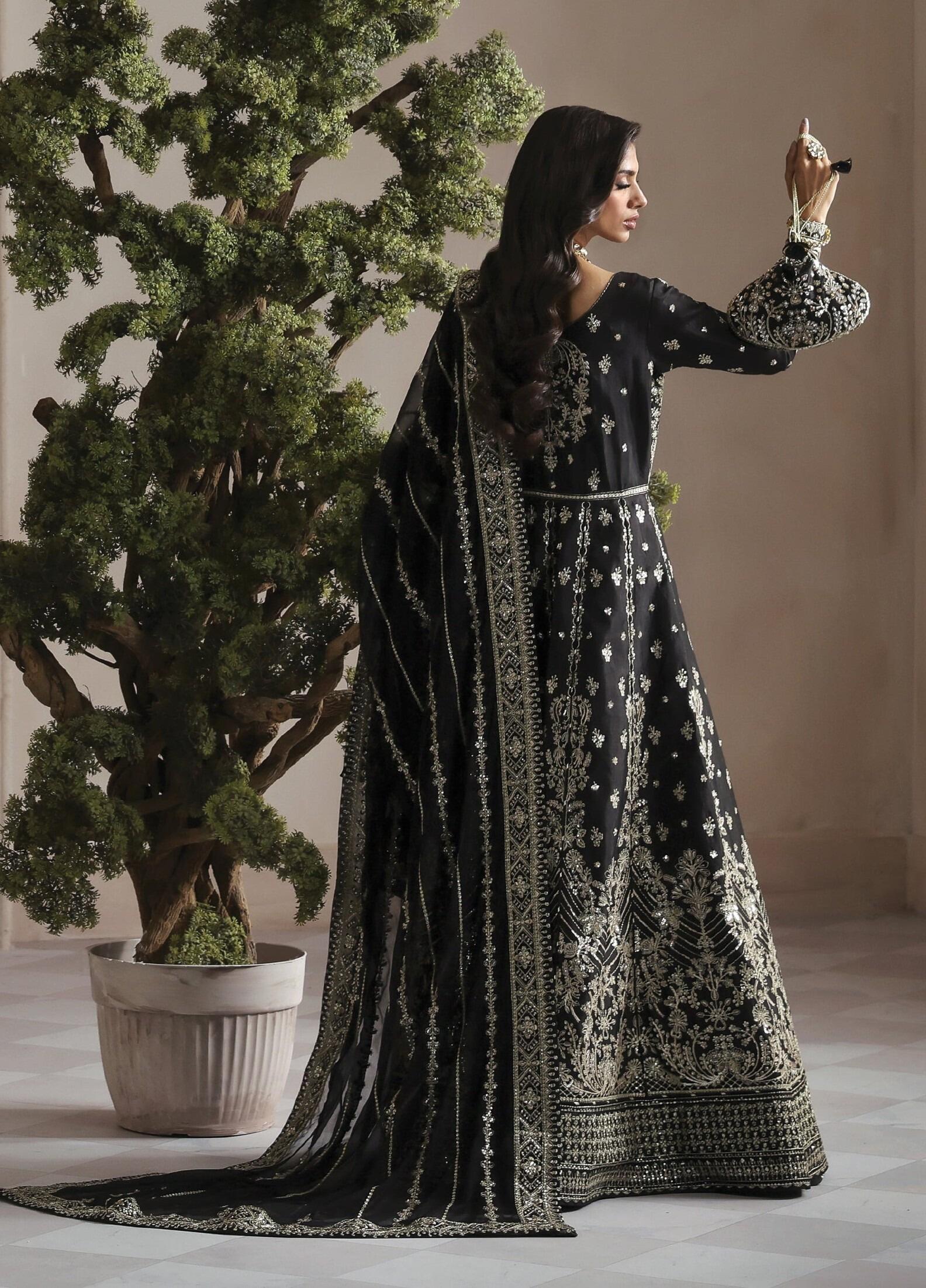 D-2506-A Maria B Voyage A Luxe Pearl White Embroidered Organza