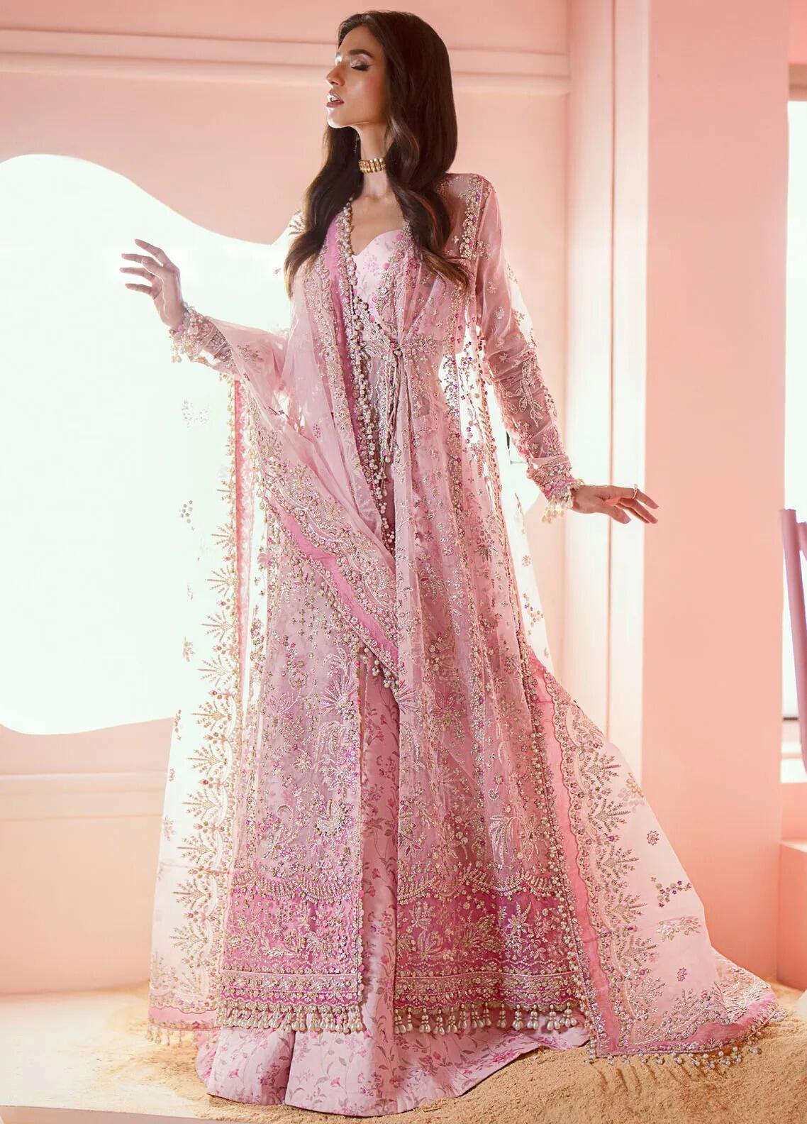Aayra Organza Veil Suit (Beige)