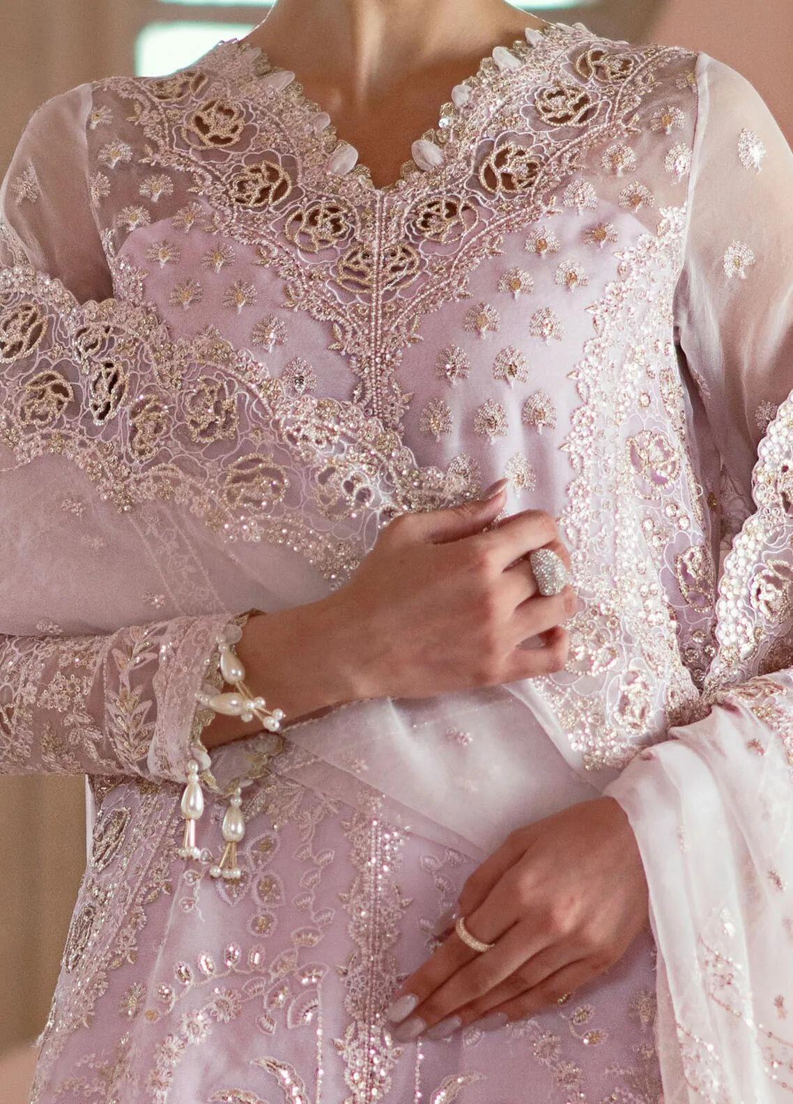 Aayra Organza Veil Suit (Beige) main image 1