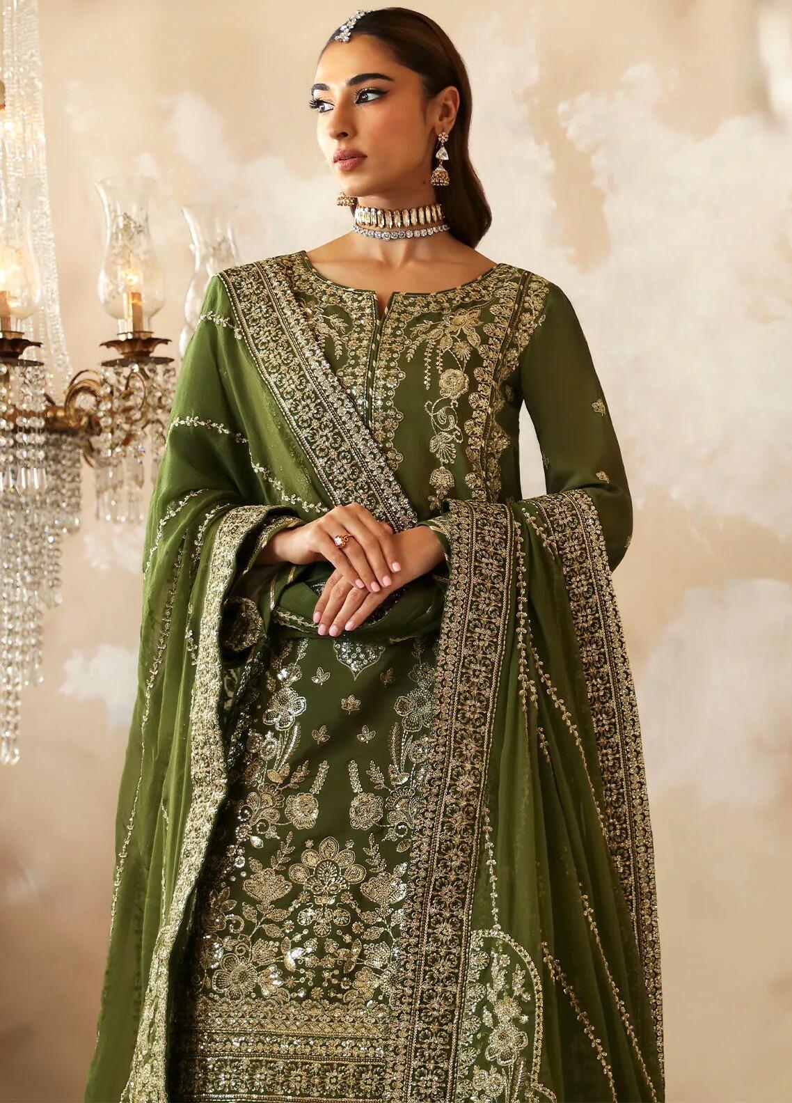Shehrnaaz By Gulaal Embroidered Silk Suit Unstitched 3 Piece GL24SR GL-SD-24-04 Mahiri - Formal Collection