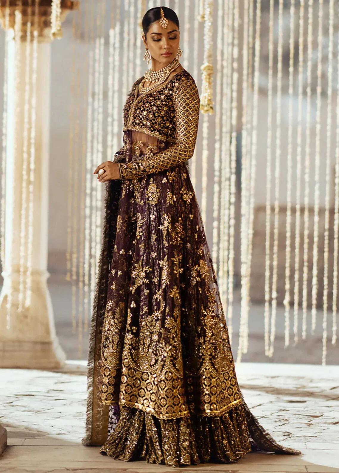 Dastoor by Aik Atelier Embroidered Velvet Suit Unstitched 3 Piece AIK24DV D-01 - Formals Collection