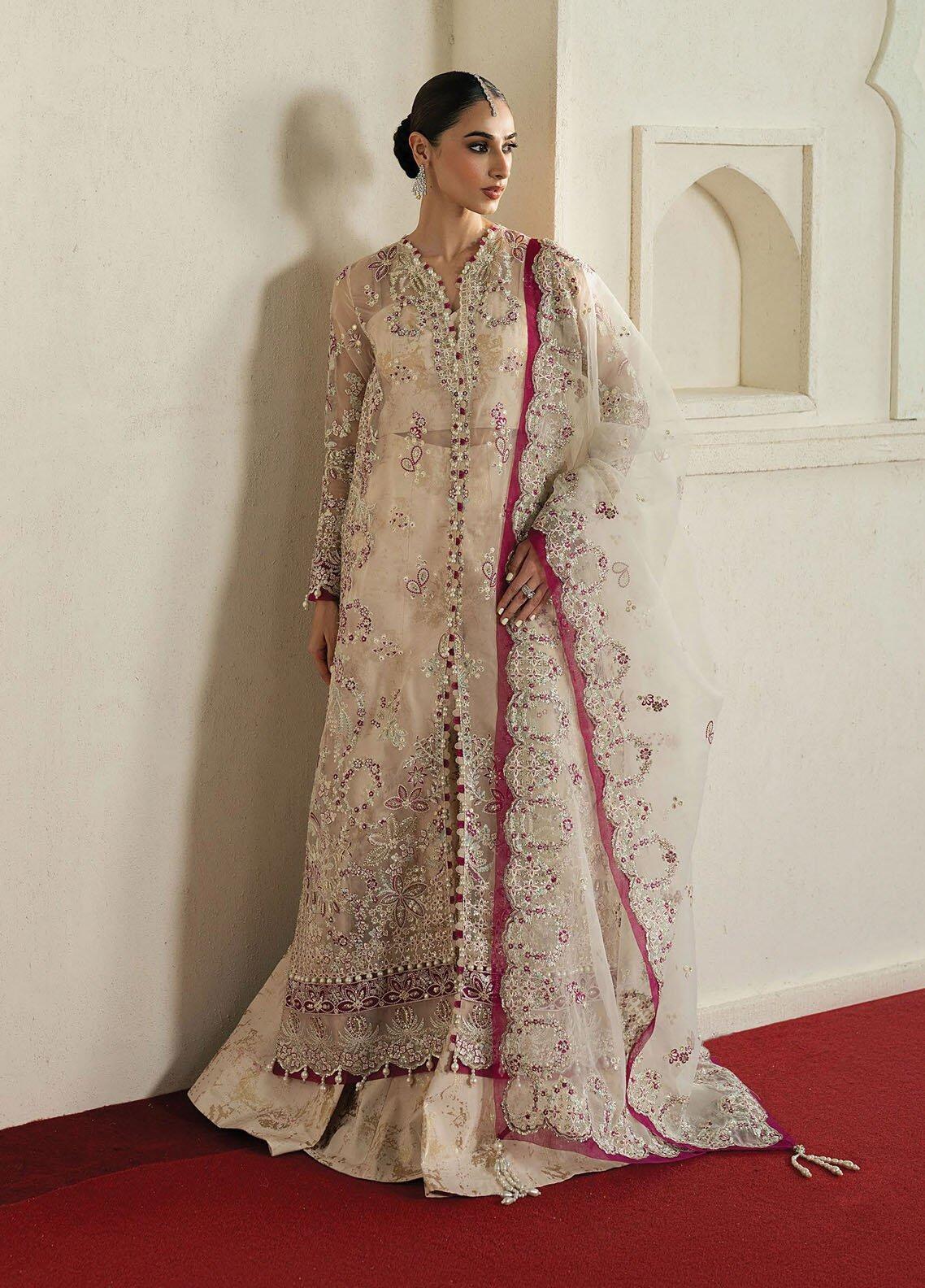 Pehli Nazar by Ayzel Embroidered Suits Unstitched 3 Piece AAFPZ25 D-08 Nazrana - Formals Collection