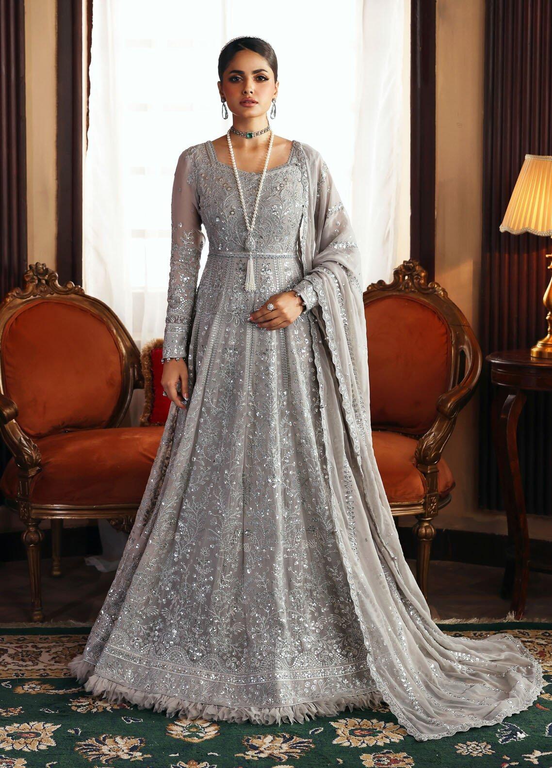 formal unstitched dress 3 Piece Unstitched Embroidered Suit main image 0