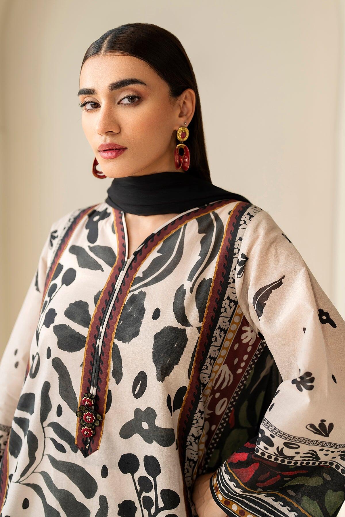 Baroque Festive Summer UF 4199 Printed Lawn Clothes 2026 Baroque Festive Summer UF 4199 Printed Lawn Clothes 2026
