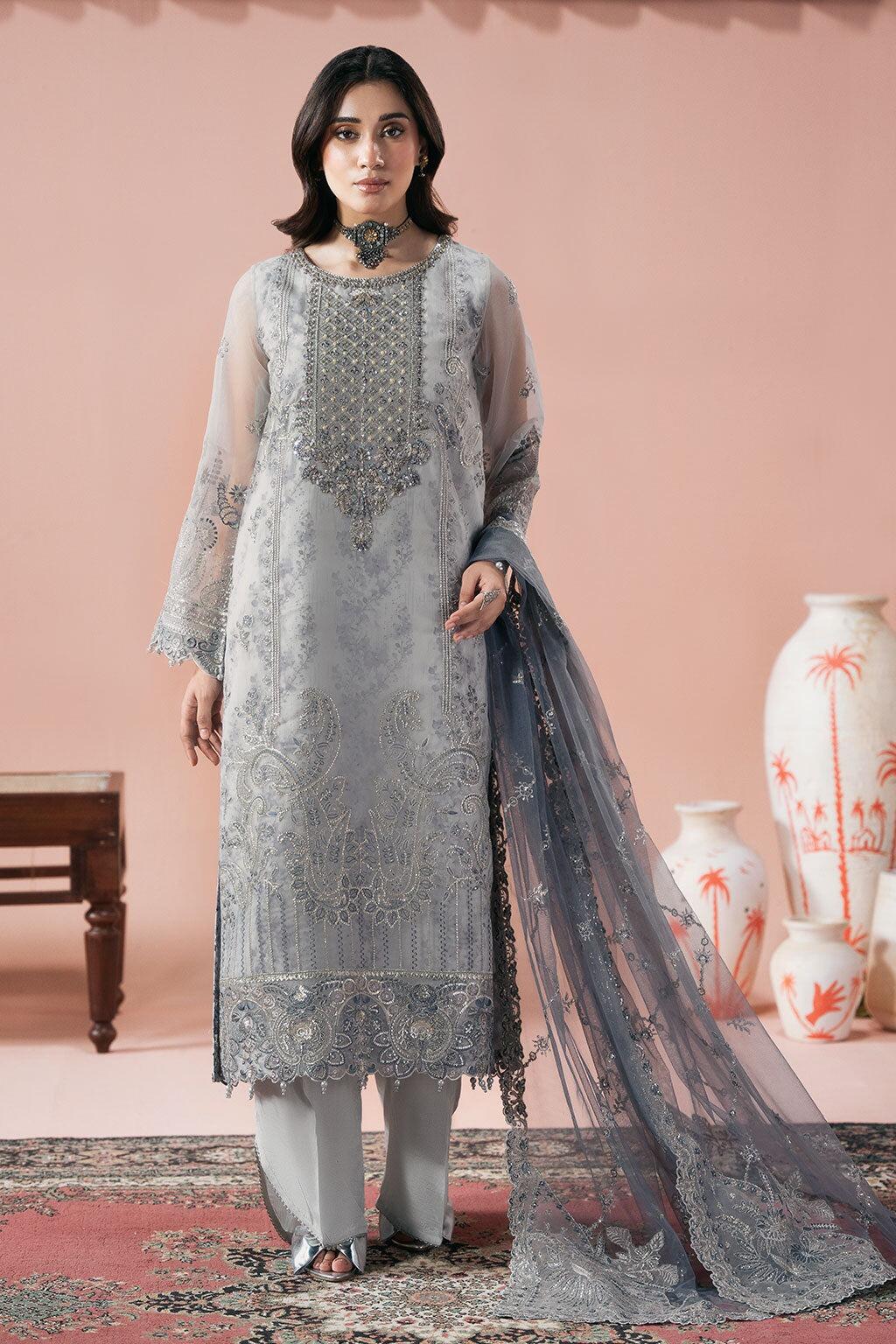 organza maxi dress pakistani Designer Embroidered White Lawn Salwar Kameez Pakistani Dresses SMALL