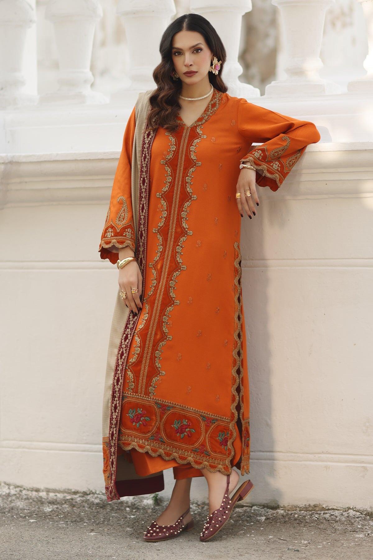 Charizma Signature Winter Peach Leather Collection Vol. 1 | Shop Luxury Winter  Dresses Online