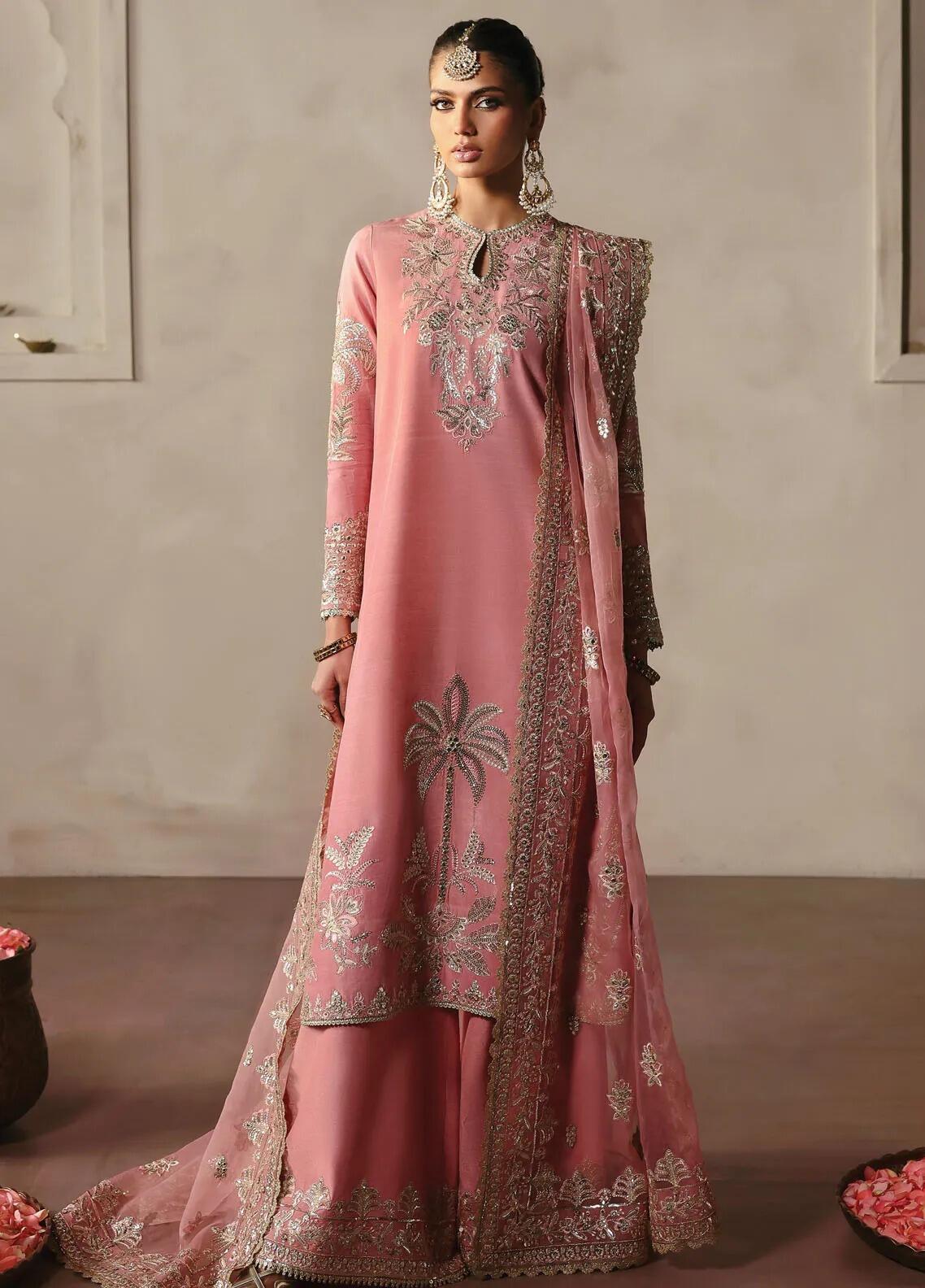afrozeh pink dress AYZEL BY AFROZEH | ZAR-13R
