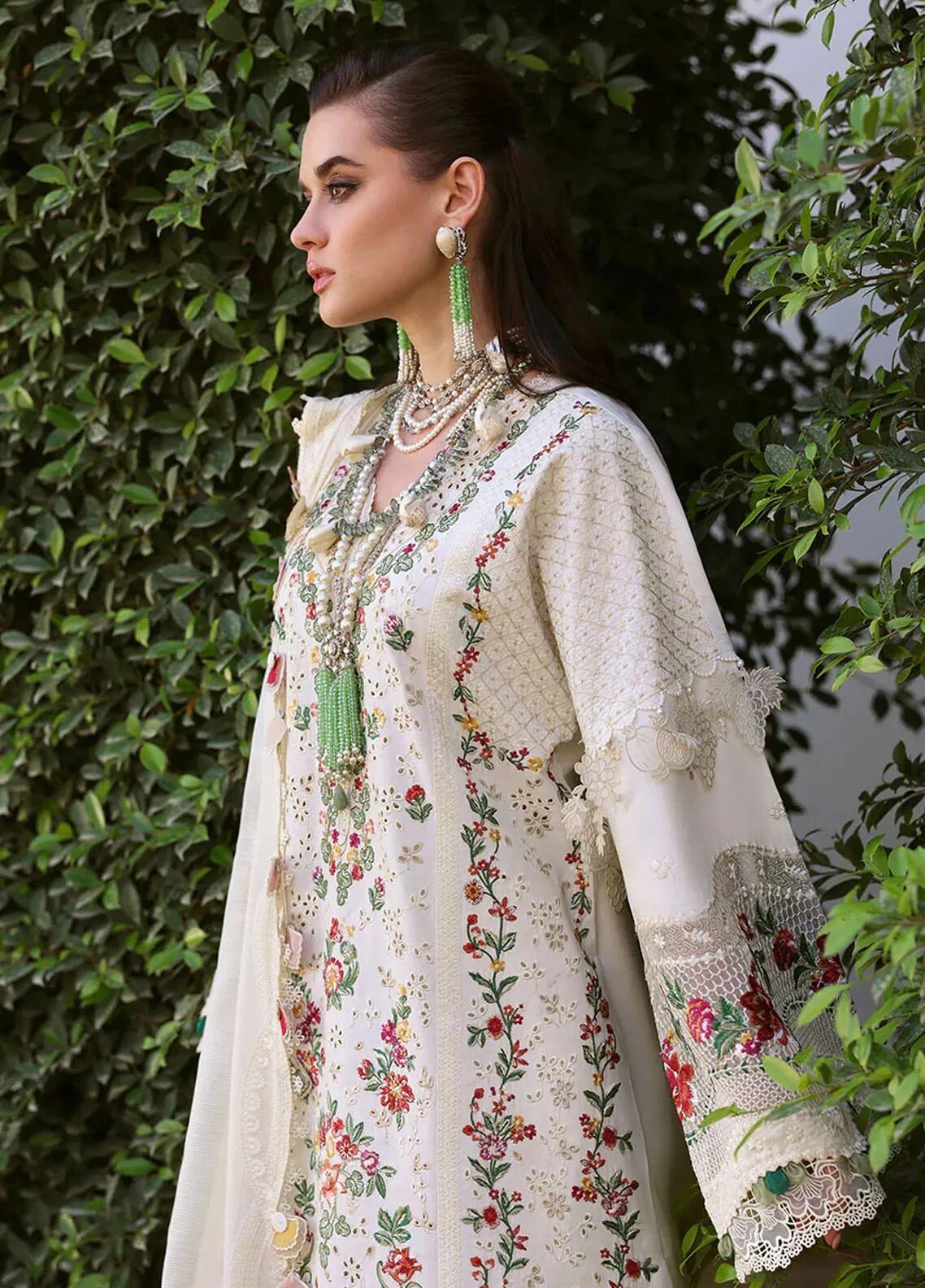 Kalani by Republic Womenswear Embroidered Lawn Suits Unstitched 3 Piece RW25KL RP-D8A Zuri - Summer Collection main image 0