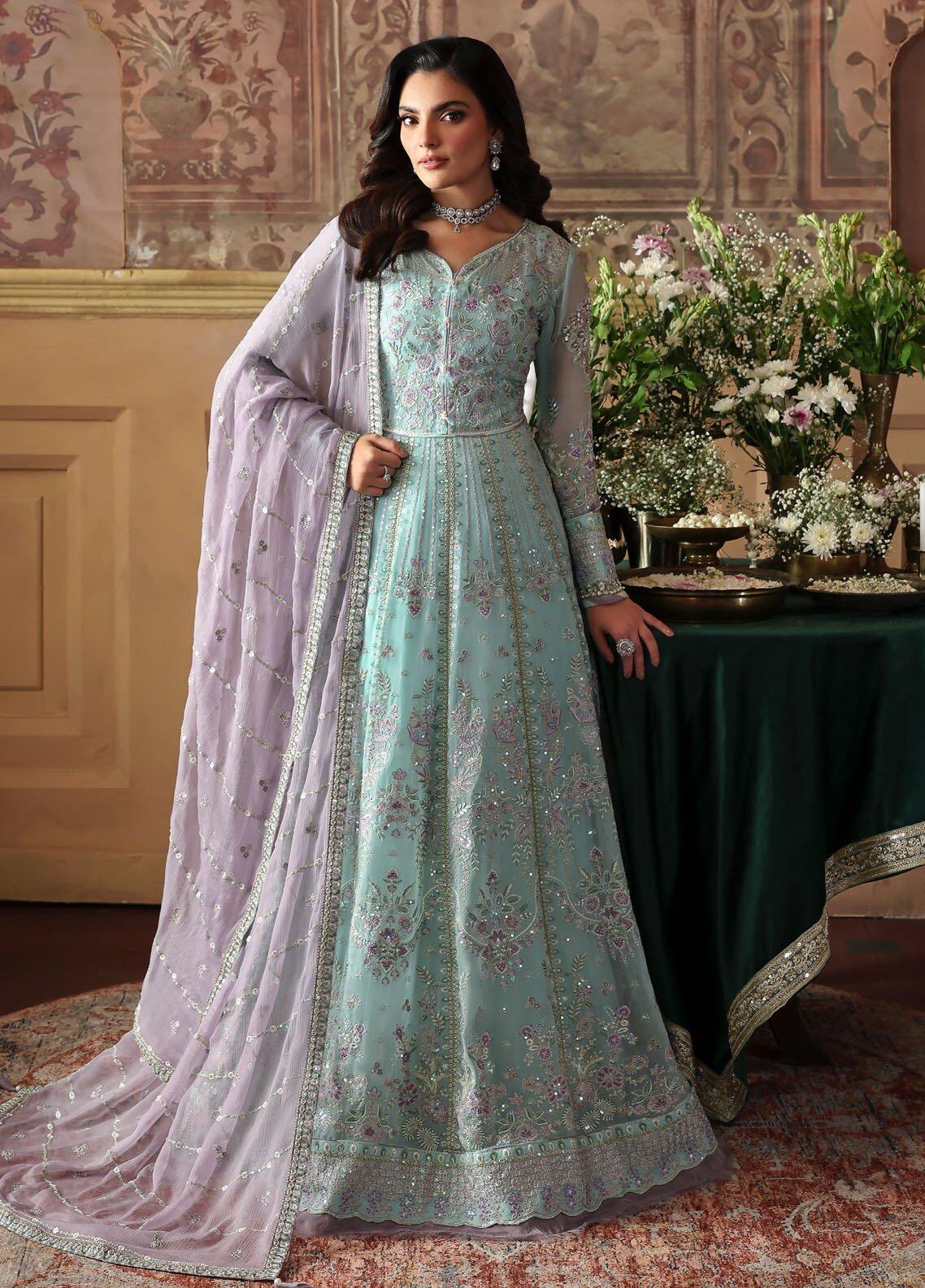 D-31 Delina Gulaal Embroidered Chiffon Festive Formal Suits