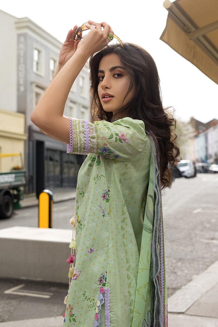 Sobia Nazir Prints Design 2A Embroidered Lawn 3 Piece Suit Summer ...