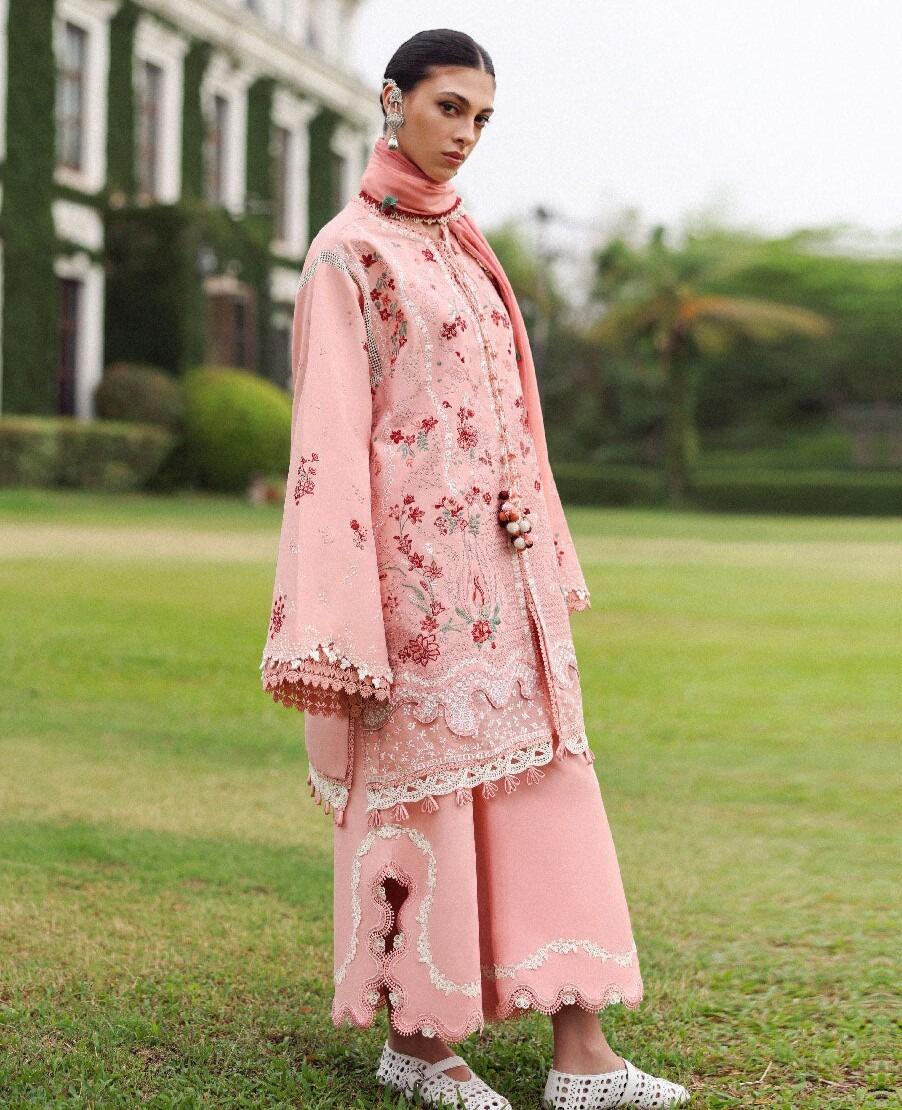 Noor by Saadia Asad D9A- Velisse Embroidered Luxury Lawn 3 Piece Suit