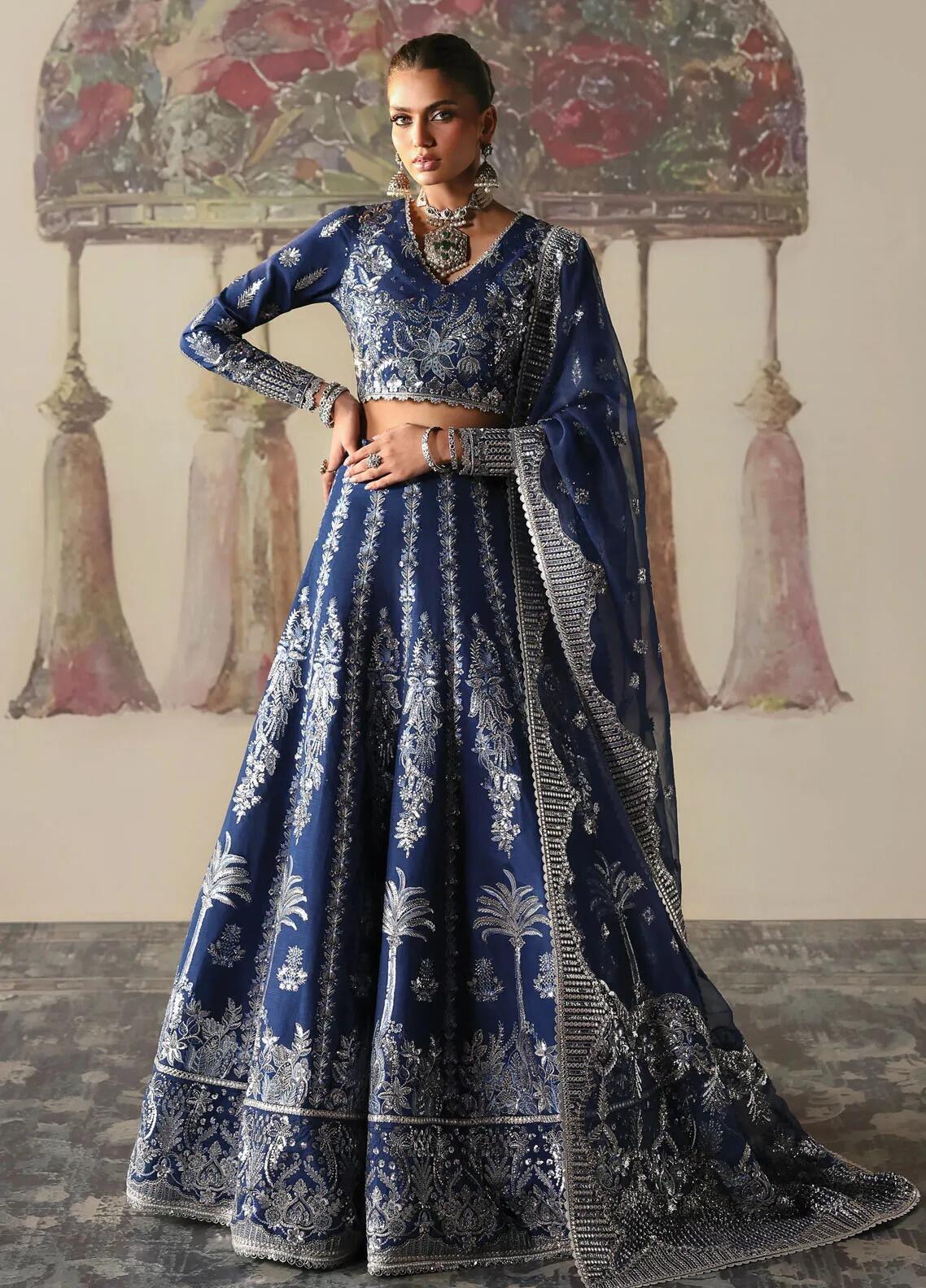 afrozeh blue dress AYZEL BY AFROZEH | Blue Women Dress
