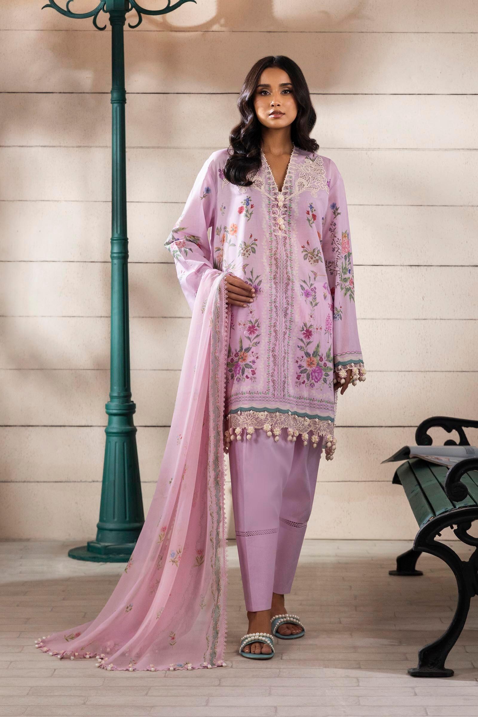 sana safinaz pink dress Sana Safinaz Pink Pure Tussle Silk Dress Review