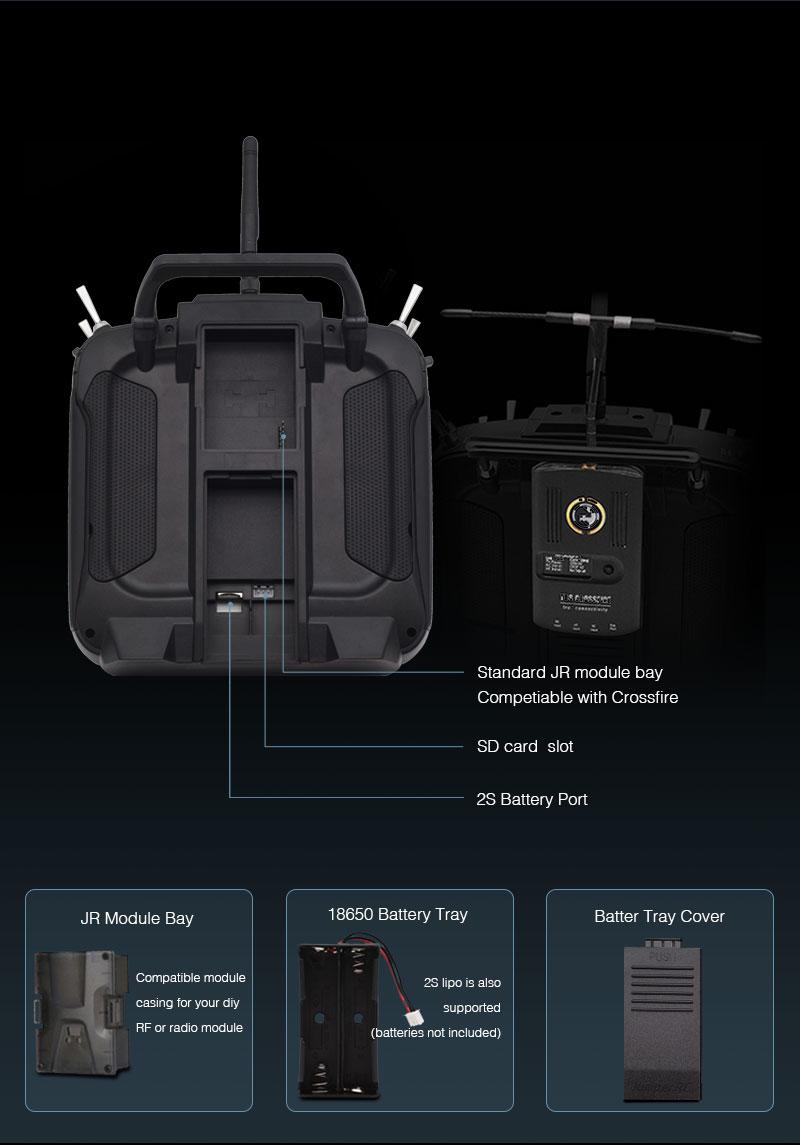 Crossfire TX Bay and 18650 Battery Tray