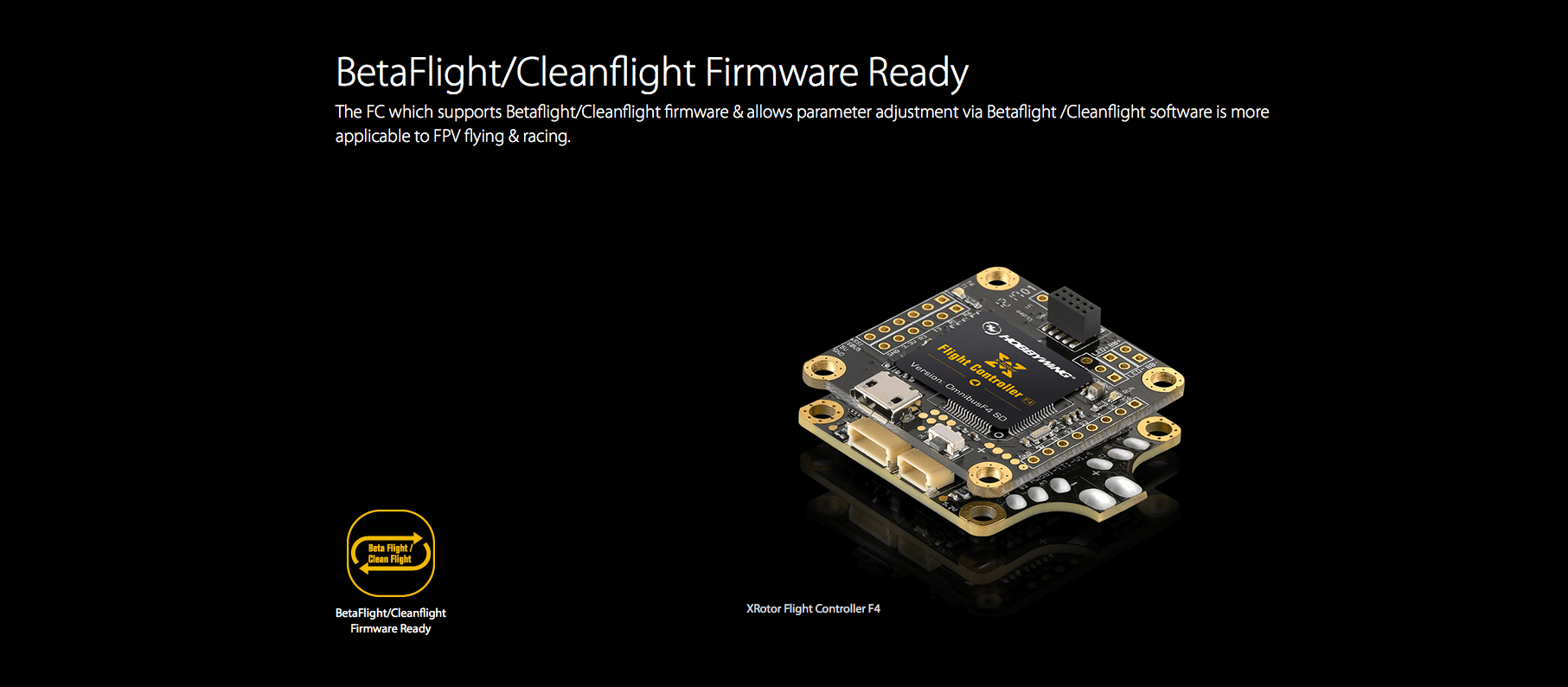 Hobbywing Drone racing f4 flight controller