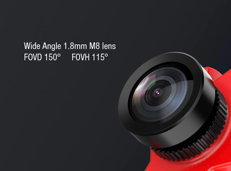 predator micro fpv camera lens size.