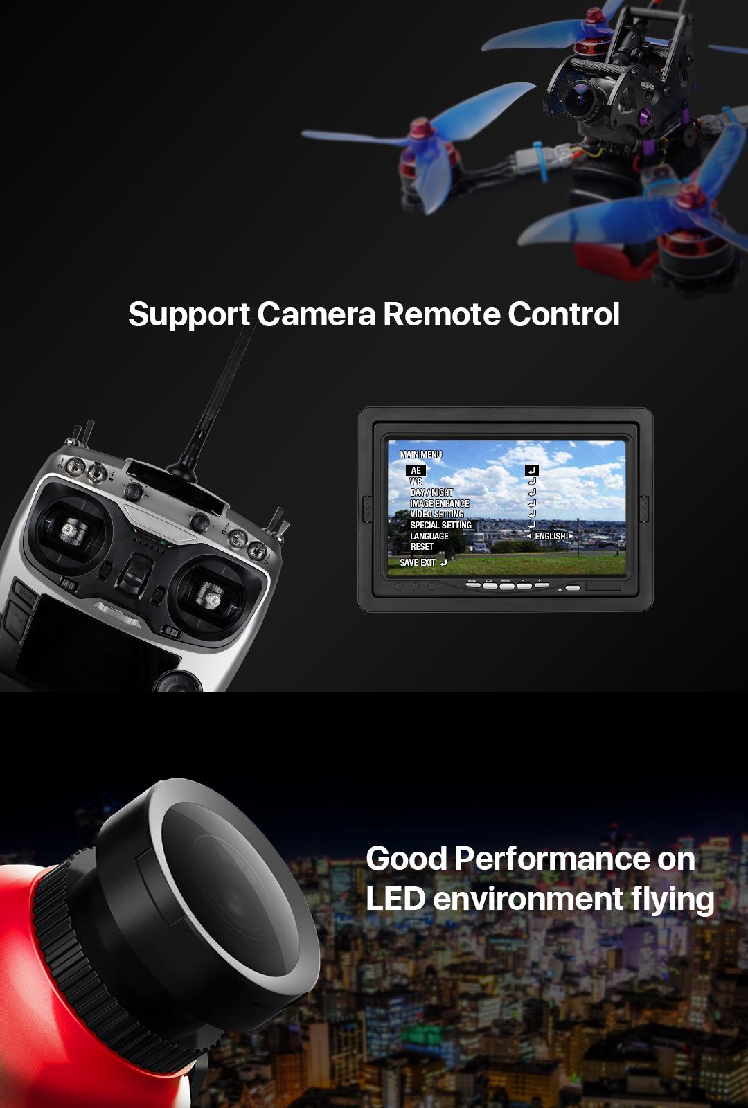 remote camera support