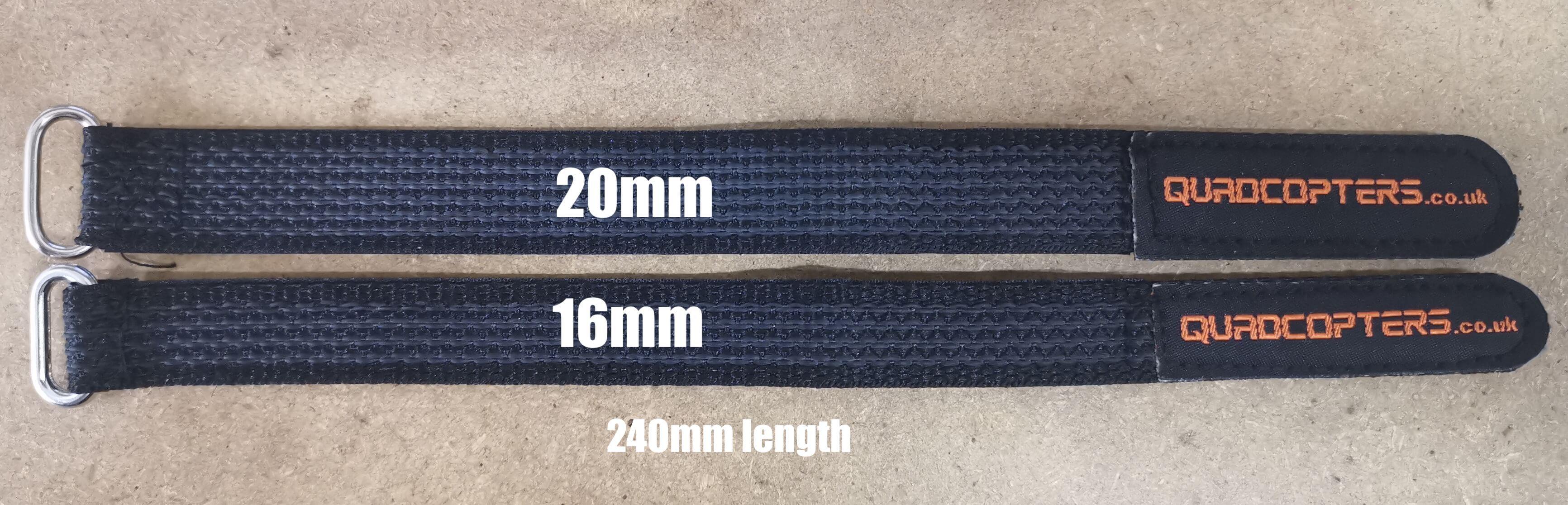 Lipo Strap for drone racing 240mm