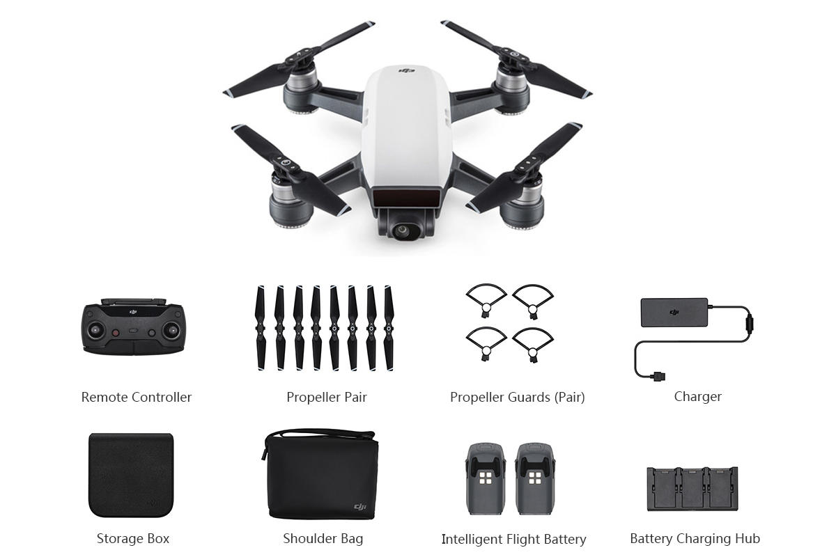 DJI Spark FLY More Combo Official UK Store