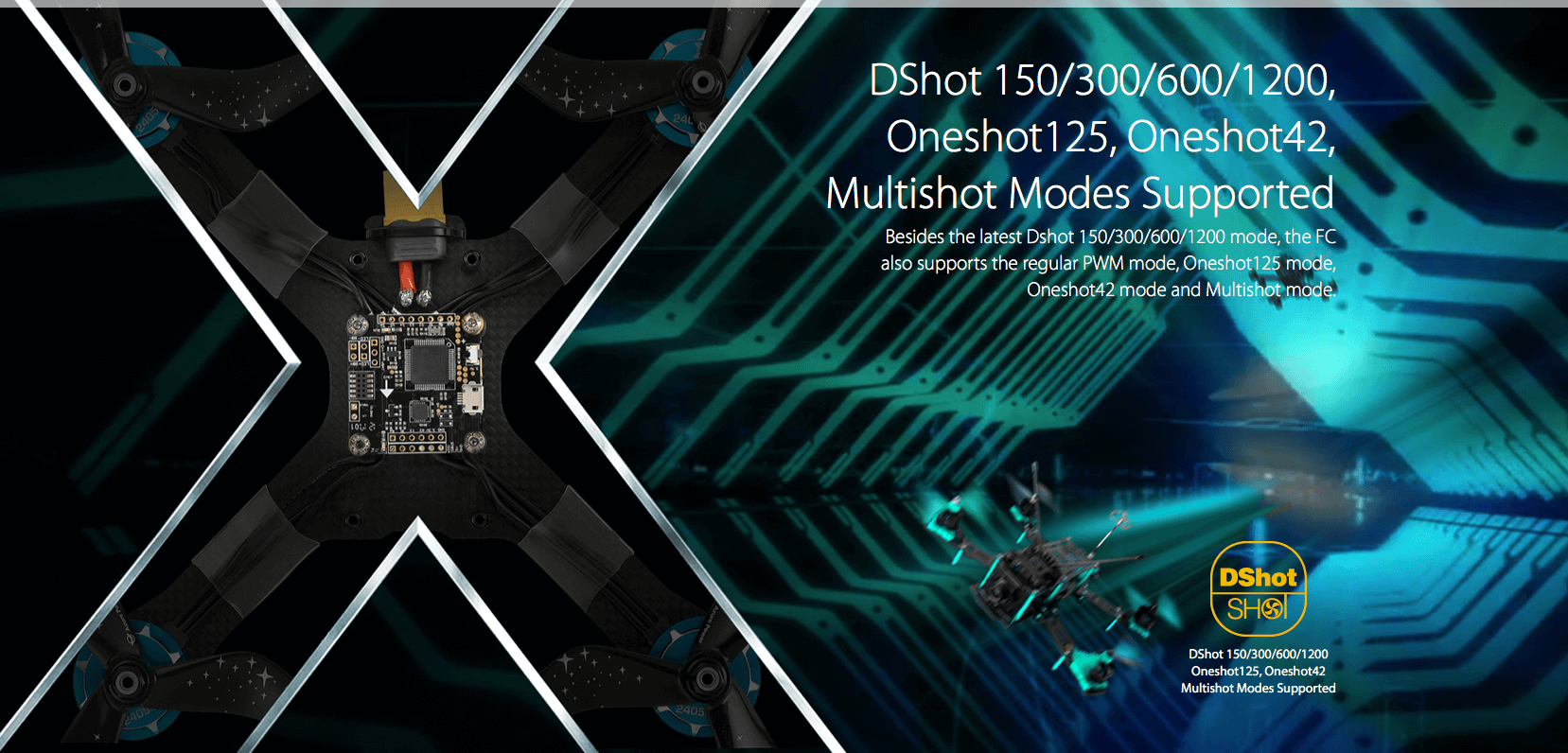 Hobbywing Omnibus F4 Flight Controller with OSD