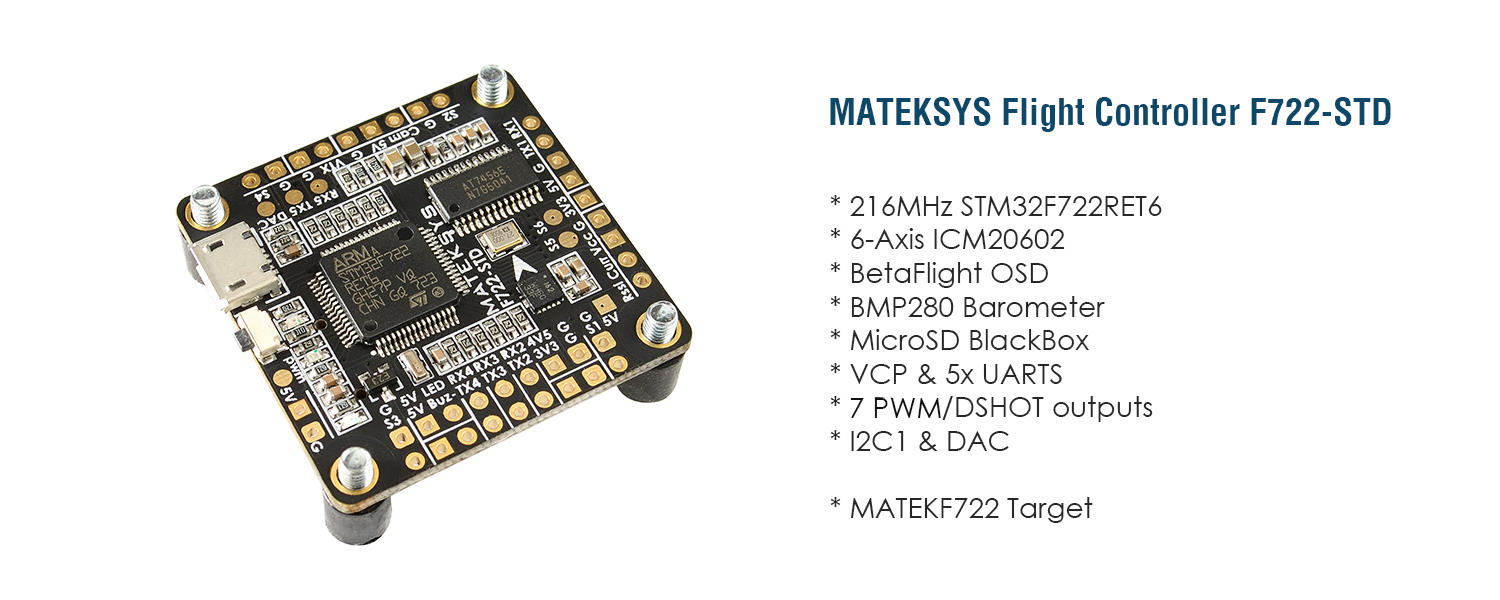 Matek Flight controller F722