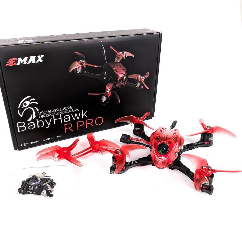 Whats in the box of the emax babyhawk r pro