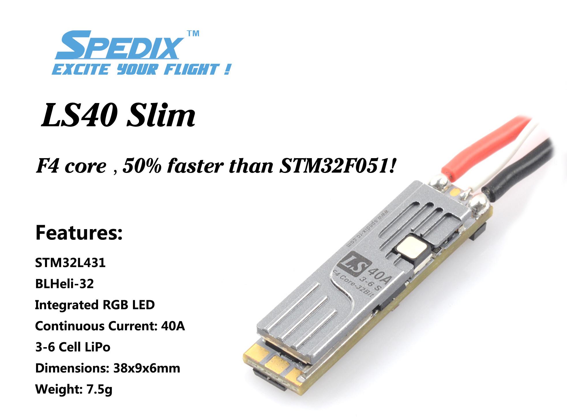 Spedix LS40 Slim esc Uk