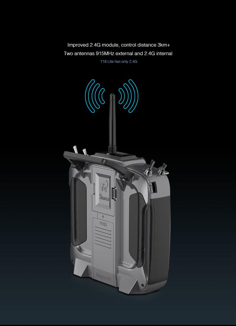 Improved 2.4ghz reception on the Jumper radio Uk