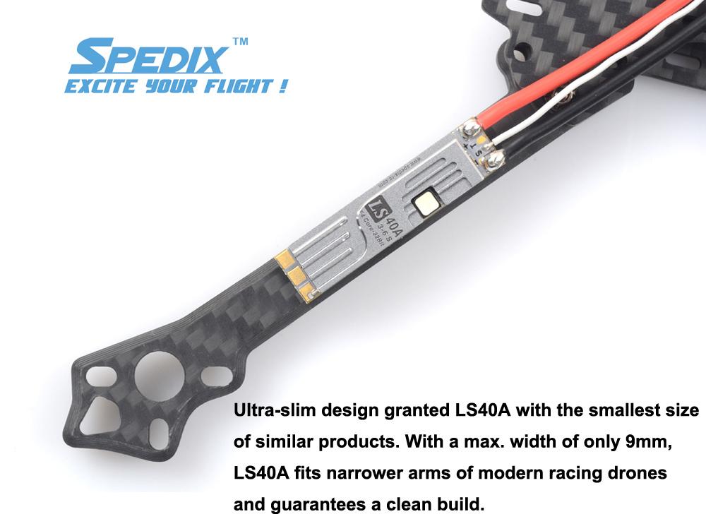 Spedix New esc the LS40 Slim