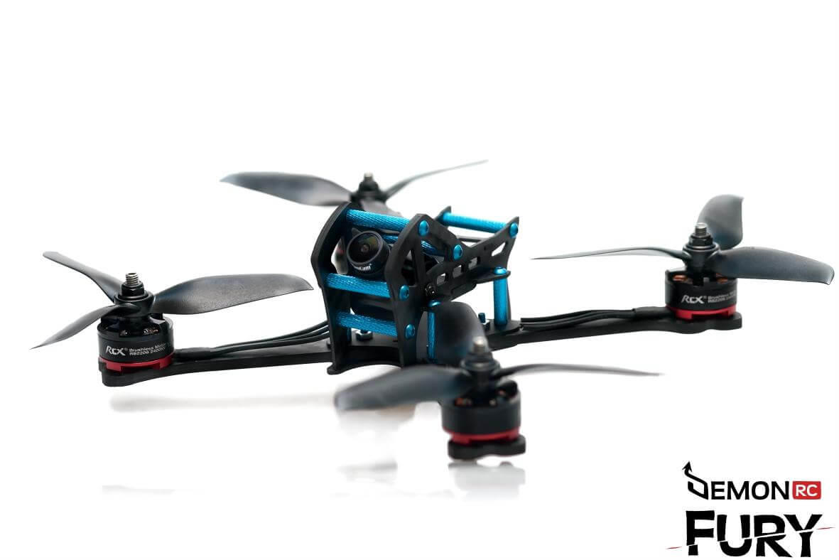 DemonRC Fury Lightweight Racing Frame - Quadcopters.co.uk