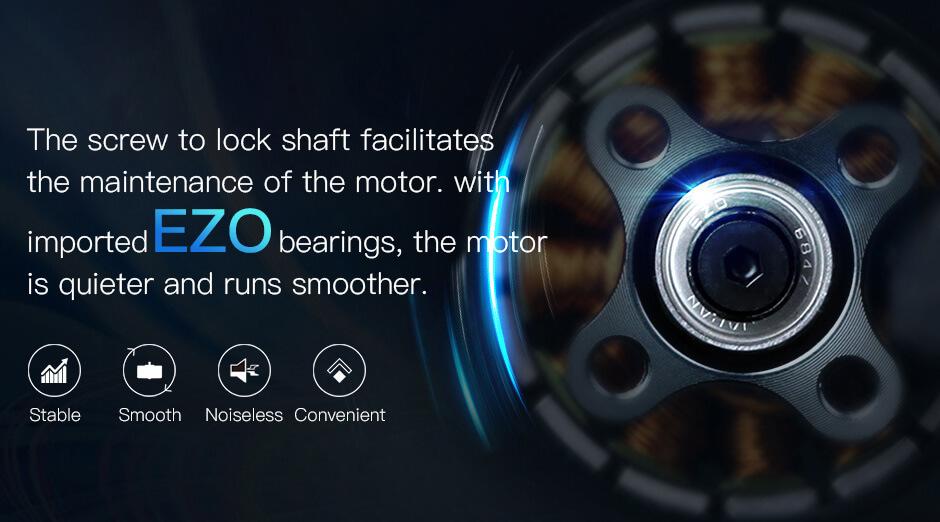 Ezo bearings on the F60 Pro V3 motors