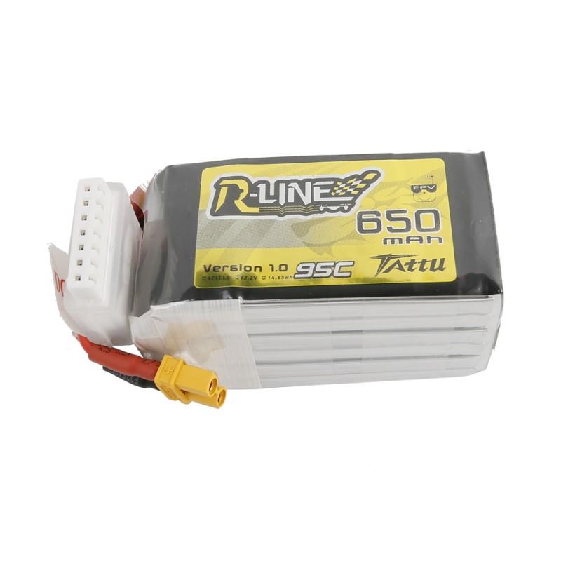 RLINE 650mah 6s 22.2v lipo battery