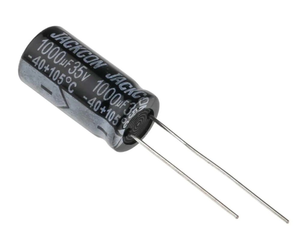 RS PRO 1000μF Electrolytic Capacitor 35V