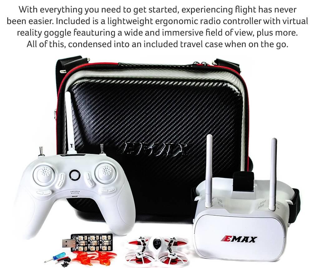 everything you need to get started inc radio and fpv goggles