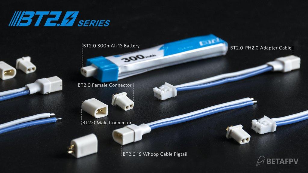 more burst current using the BT2.0 Connector by betafpv