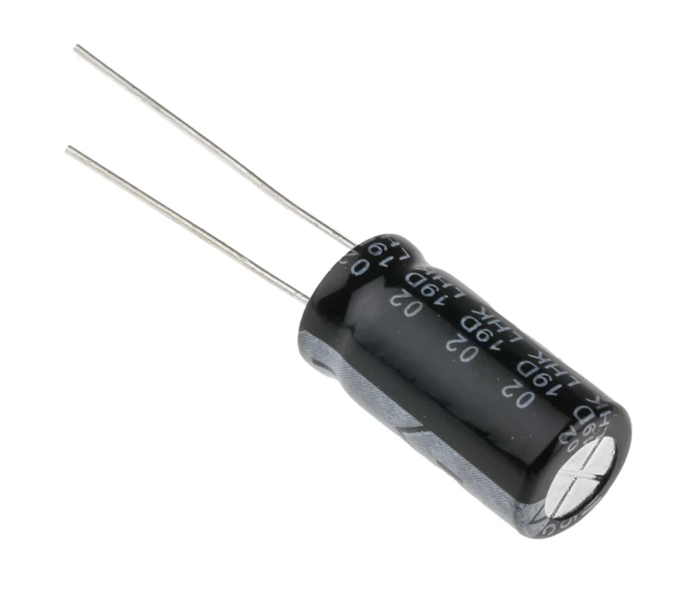 RS PRO 1000μF Electrolytic Capacitor 35V