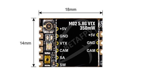 M02 25-350mW 5.8G VTX