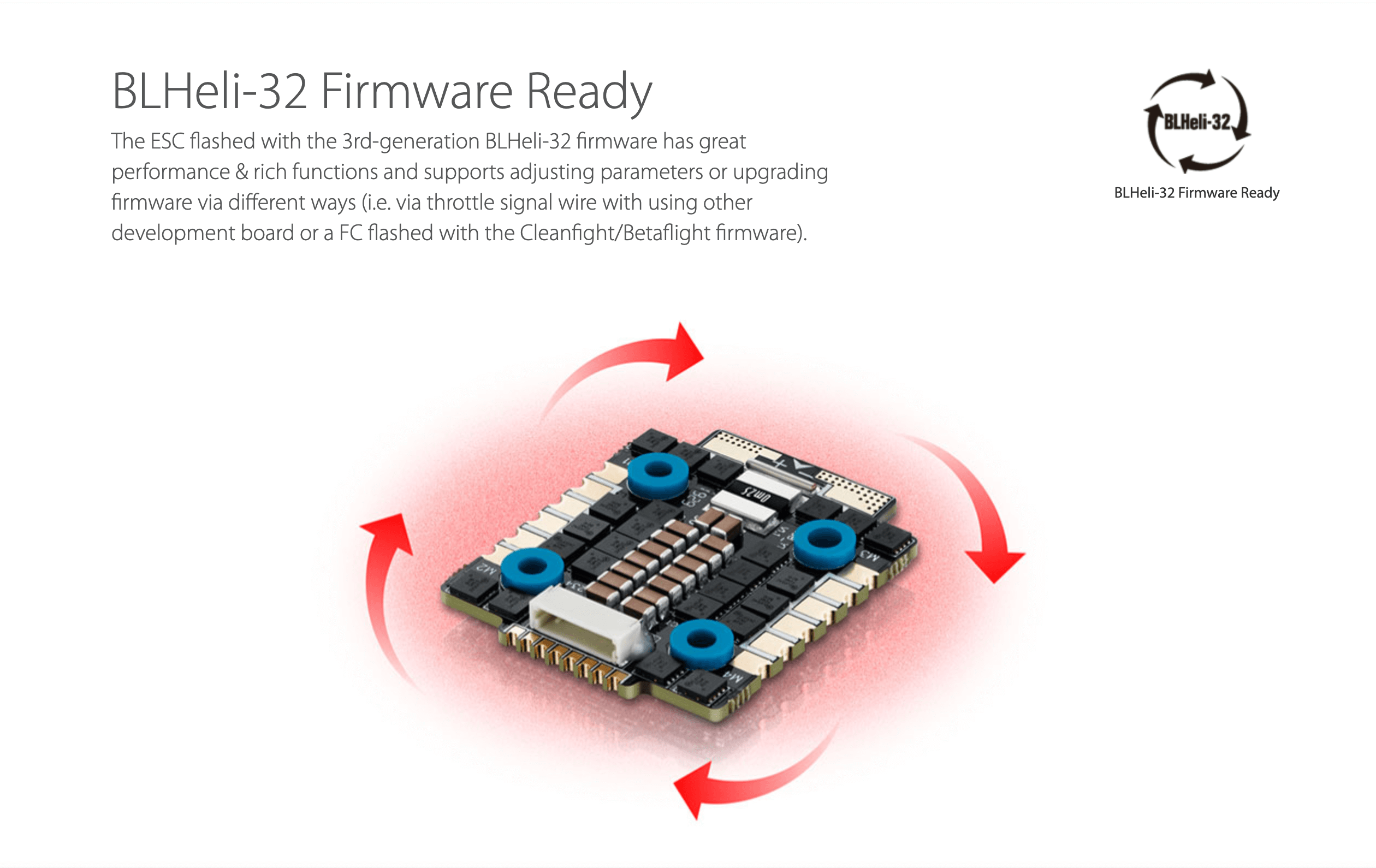 XRotor Micro 40A(20x20) 6S 4in1 ESC