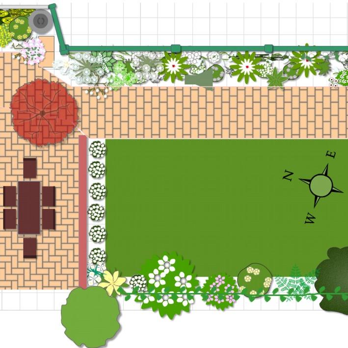 Backyard Design Generator Quote, Online Garden Design Planner Examples