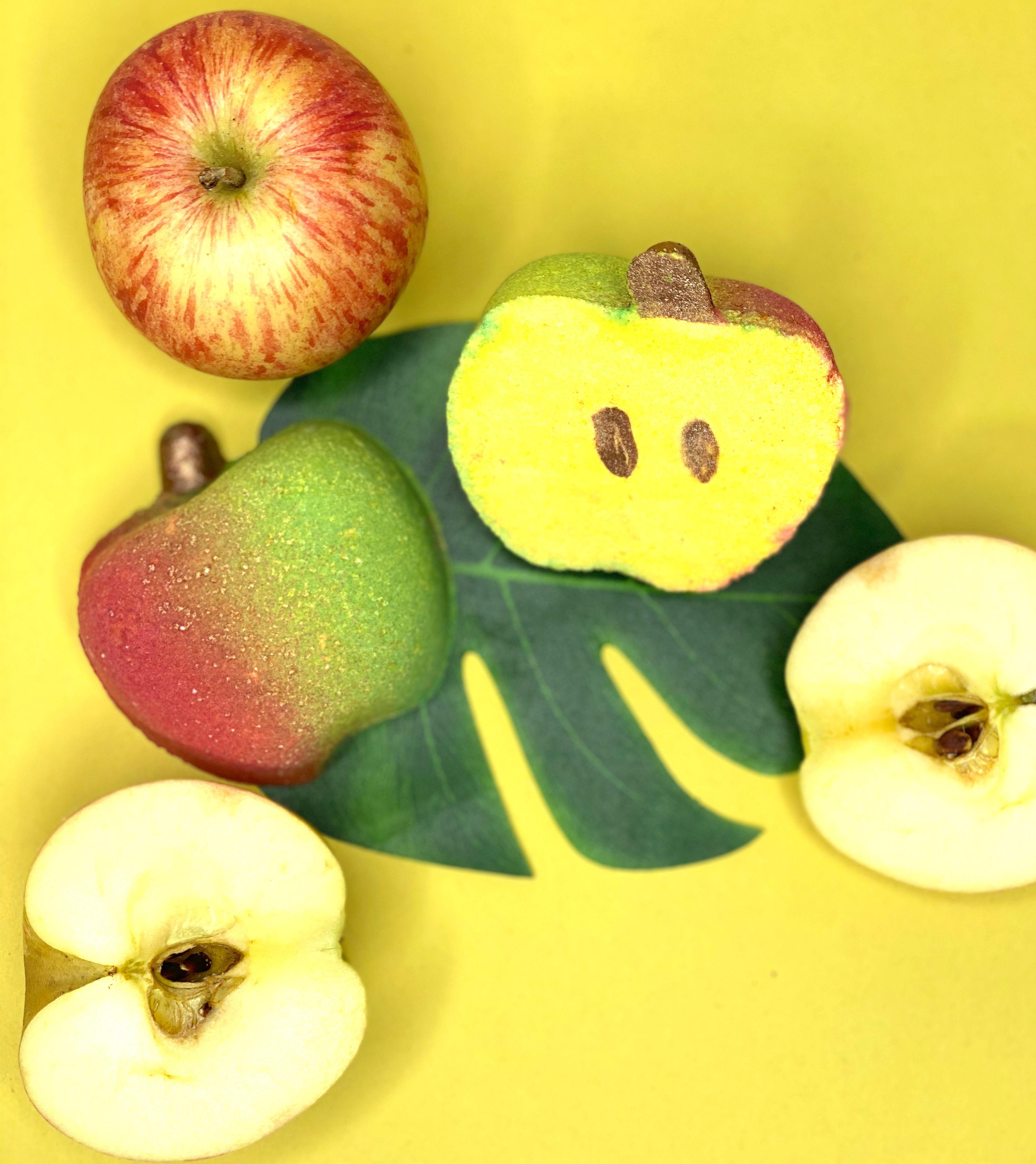 handmade apple bath bomb uk