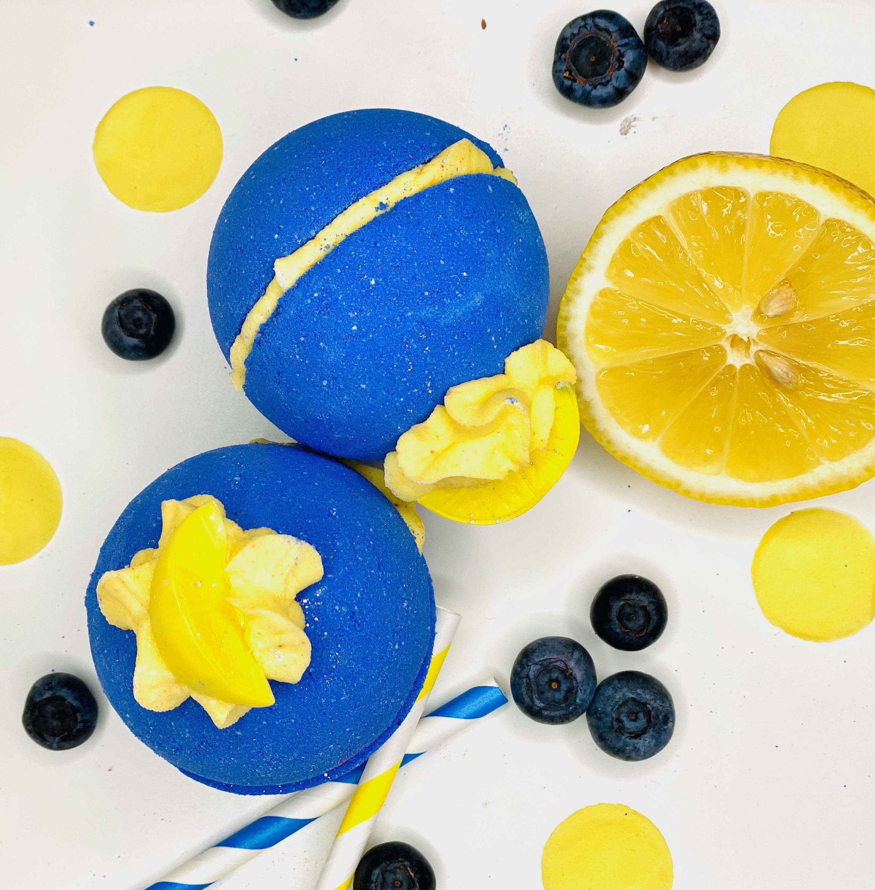 blueberry bath bomb uk