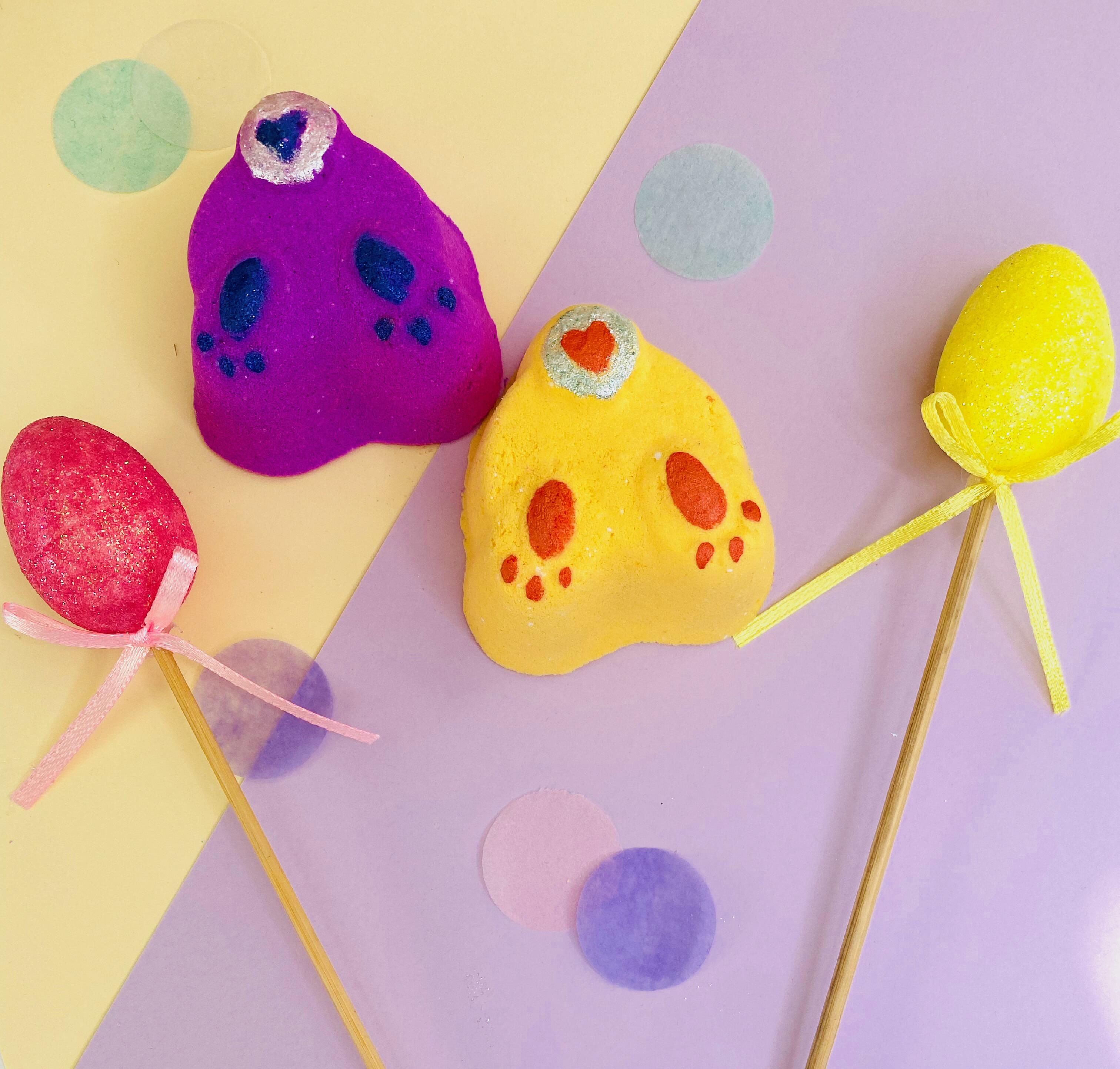 easter rabbit bath bomb uk